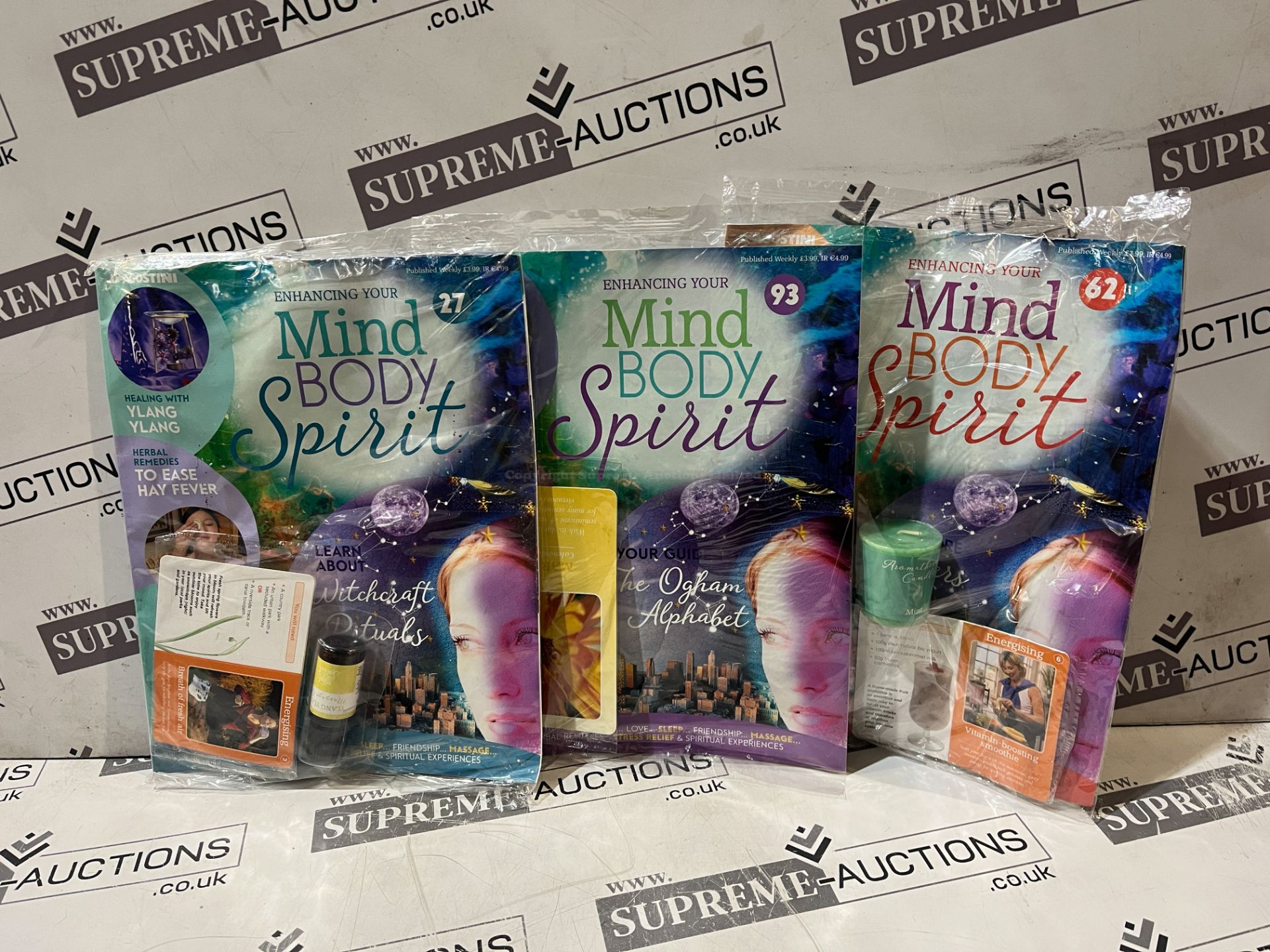 70 X BRAND NEW ASSORTED MIND BODY AND SPIRIT BOOK AND ACCESSORIES R13-6