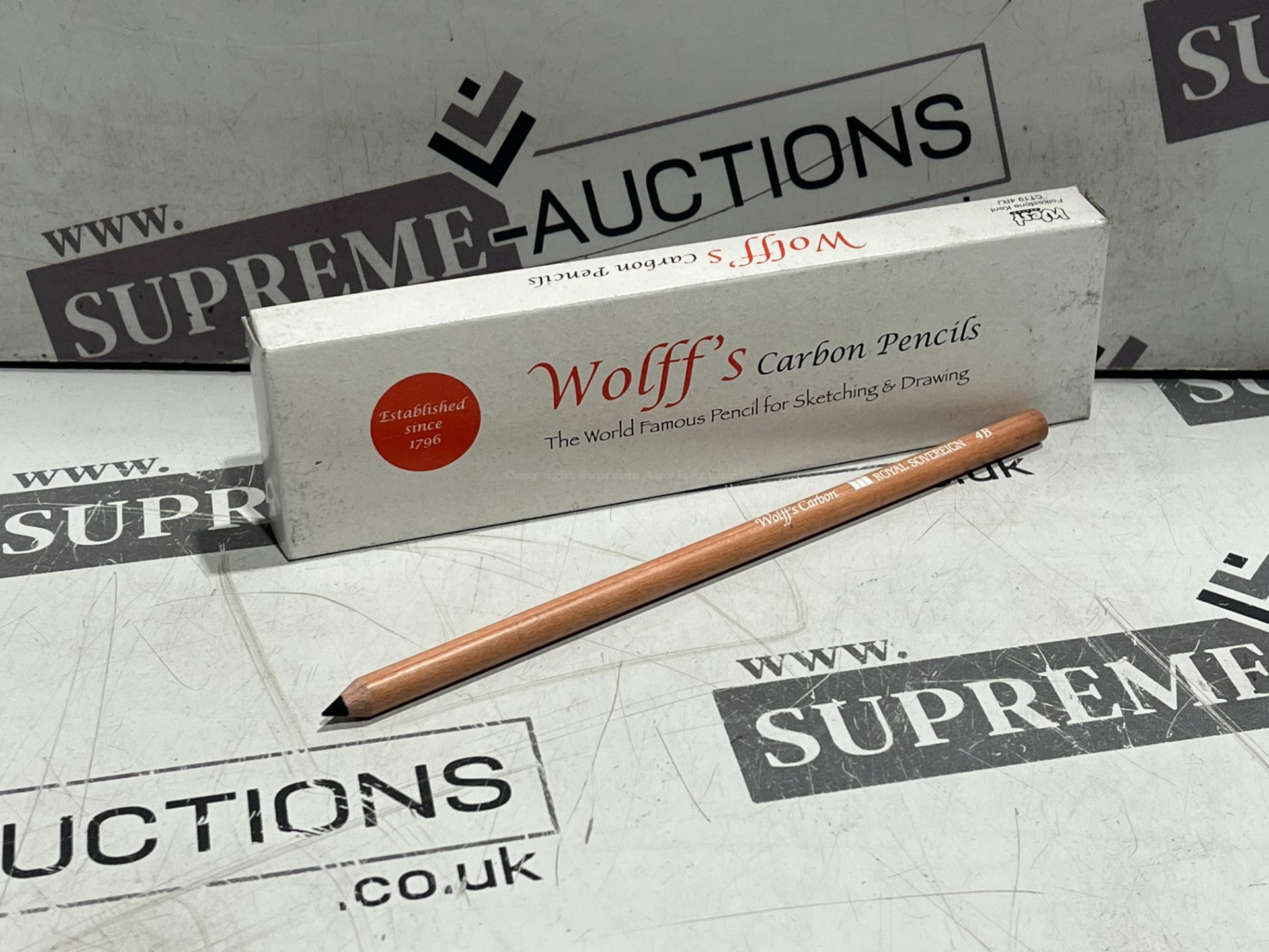 10 X BRAND NEW PACKS OF 12 WOLFFS CARBON PENCILS IN 4 GRADES P4