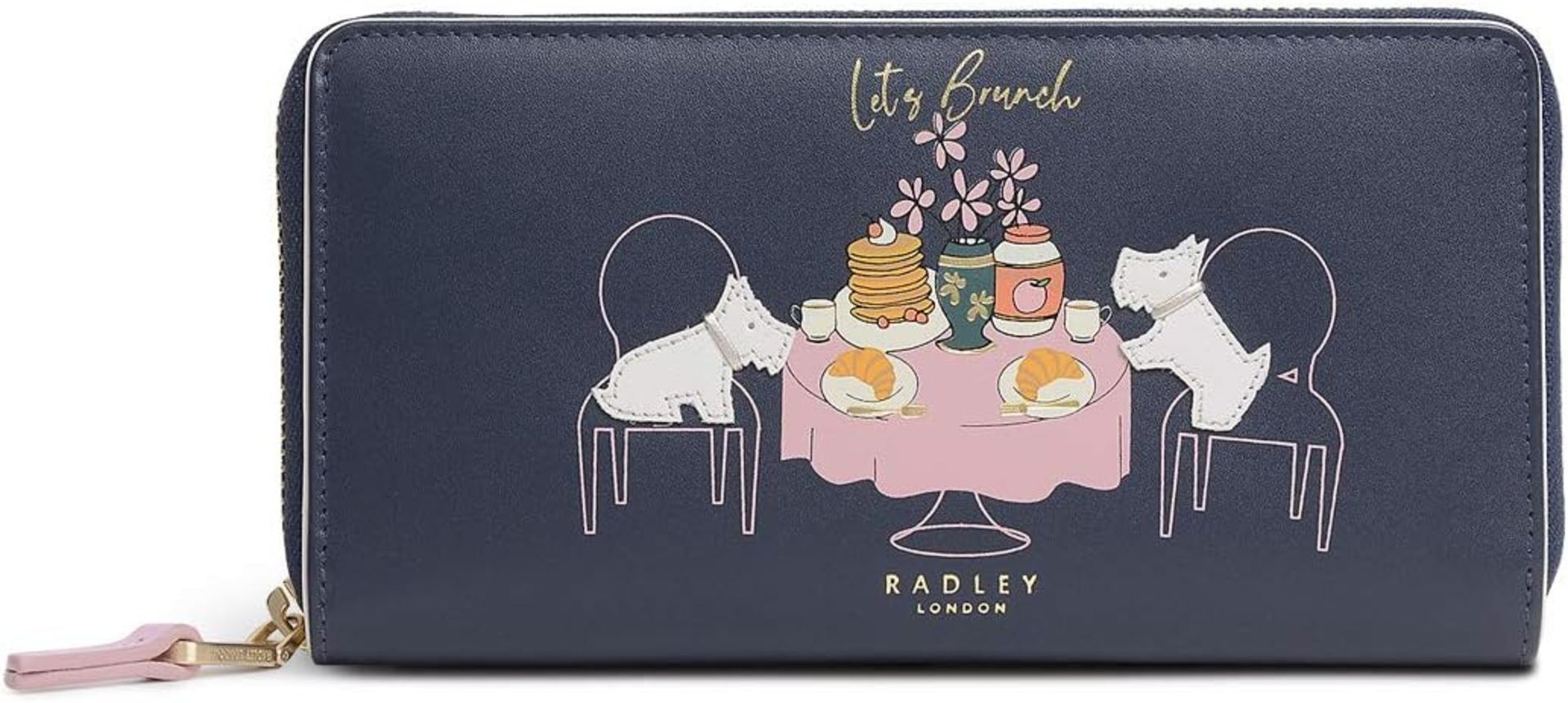 4 X BRAND NEW RADLEY LETS BRUNCH BLUE PURSES R16-4