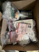 65 X BRAND NEW PAIRS OFASSORTED PROFESSIONAL WORK GLOVES S1-5