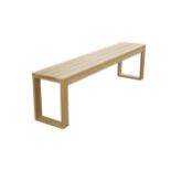 2 X BRAND NEW HEVER TEAK BENCHES R19-6