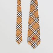 (No Vat) Burberry Vivienne Westwood Collaboration Large Retro Tie. With tags!