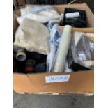 Mixed pallet of customer returns (ER31) Pallet may Contain: DampAdhesive / Paint rollers /