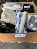 Mixed pallet of customer returns (ER31) Pallet may Contain: DampAdhesive / Paint rollers /