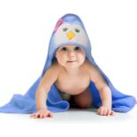 15 X BRAND NEW BAMBOO ORGANIC PREMIUM PENGUIN BABY HOODED TOWELS R16-10