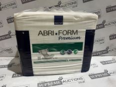 28 X BRAND NEW PACKS OF ABENA FORM PREMIUM PROTECTION PADS R19