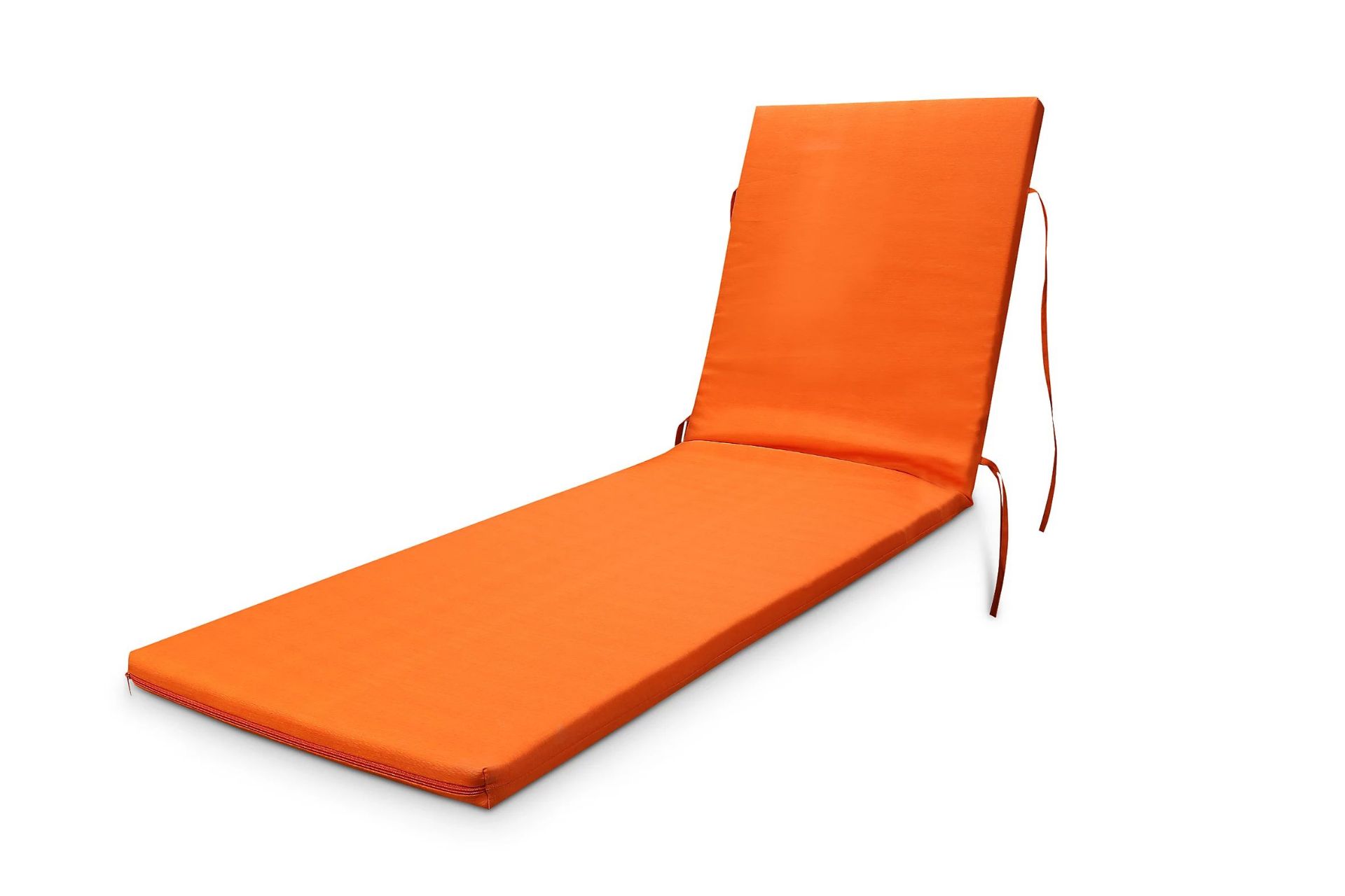 10 X BRAND ENW ORANGE TIGA SUN LOUNGER CUSHIONS R18-2