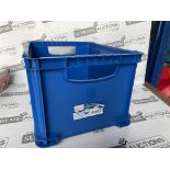 40 X BRAND NEW 13L AURORA HEAVY DUTY STORAGE BOXES 35 X 27 X 21CM R15.6