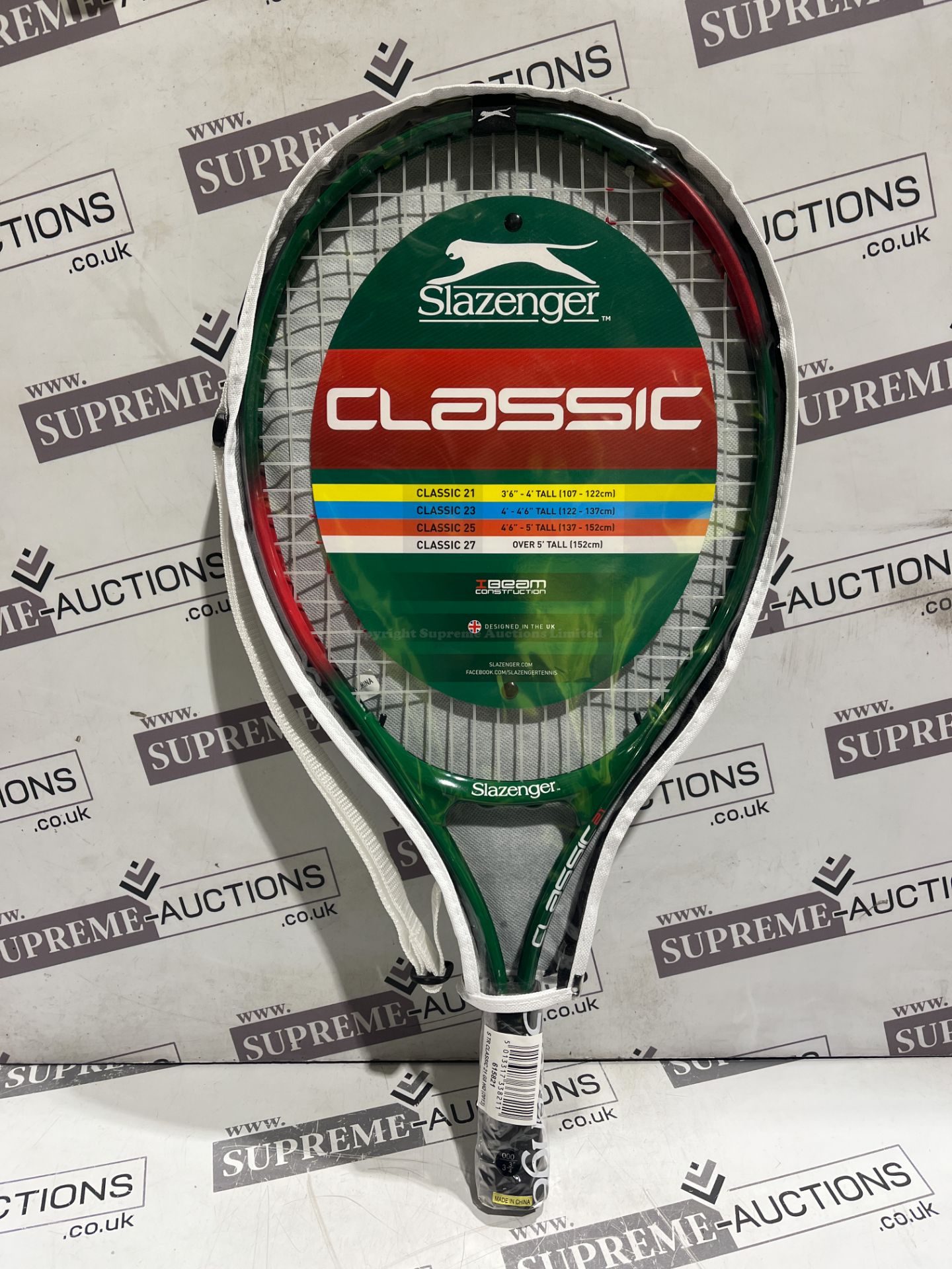 5 X BRAND NEW SLAZENGER CLASSIC TITANIUM ALLOY TENNIS RACKETS P5