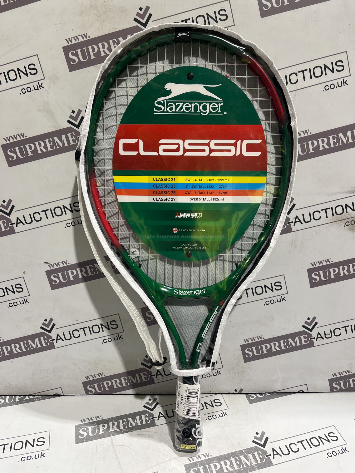 5 X BRAND NEW SLAZENGER CLASSIC TITANIUM ALLOY TENNIS RACKETS P5