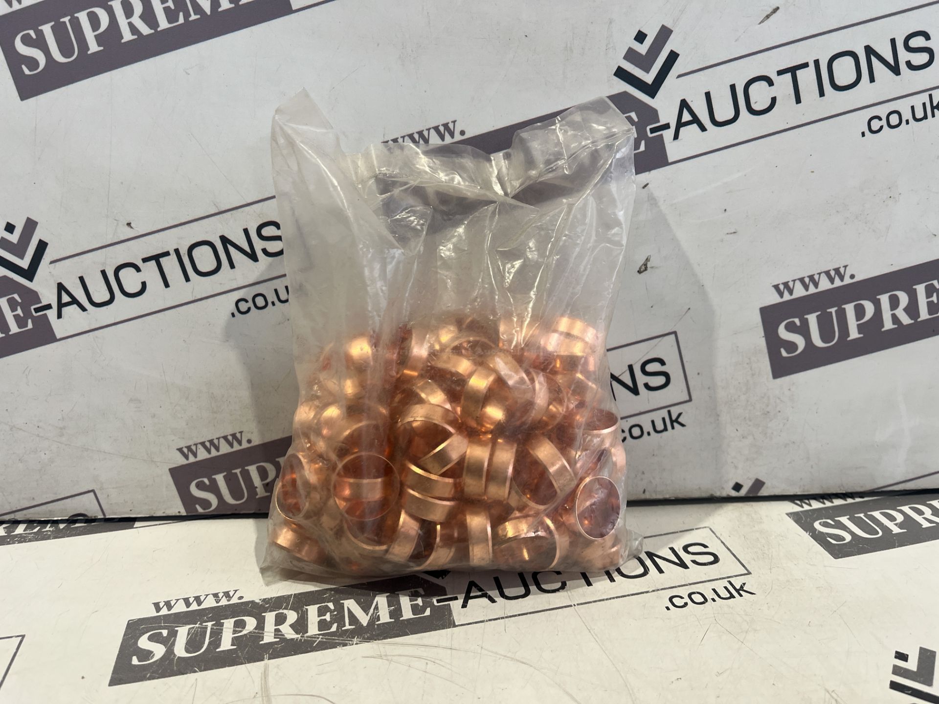 20 X BRAND NEW PACKS OF 100 COPPER OLIVE RINGS S1-3