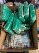 40 PIECE MIXED LOT INCLUDING PROFESSIONAL WORK GLOVES AND PACKS OF OVERSLEEVES S1-2
