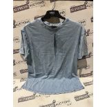 80 X BRAND NEW LADIES DENIM DESIGN T SHIRTS SIZE 10