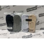 50 X BRAND NEW PACKS OF 8 PAIRS OF ASSORTED INVISIBLE SOCKS R12-12