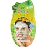 440 x BRAND NEW 7th Heaven Tea Tree Sheet Masque with Pressed Tea Tree, - PW