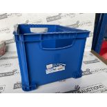 40 X BRAND NEW 13L AURORA HEAVY DUTY STORAGE BOXES 35 X 27 X 21CM R15.6