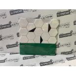 37 X BRAND NEW DELICATO WALL MOSAIC TILES R15-10