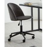 BRAND NEW KLARA CHARCOAL PREMIUM OFFICE CHAIR RRP £199 R9-16