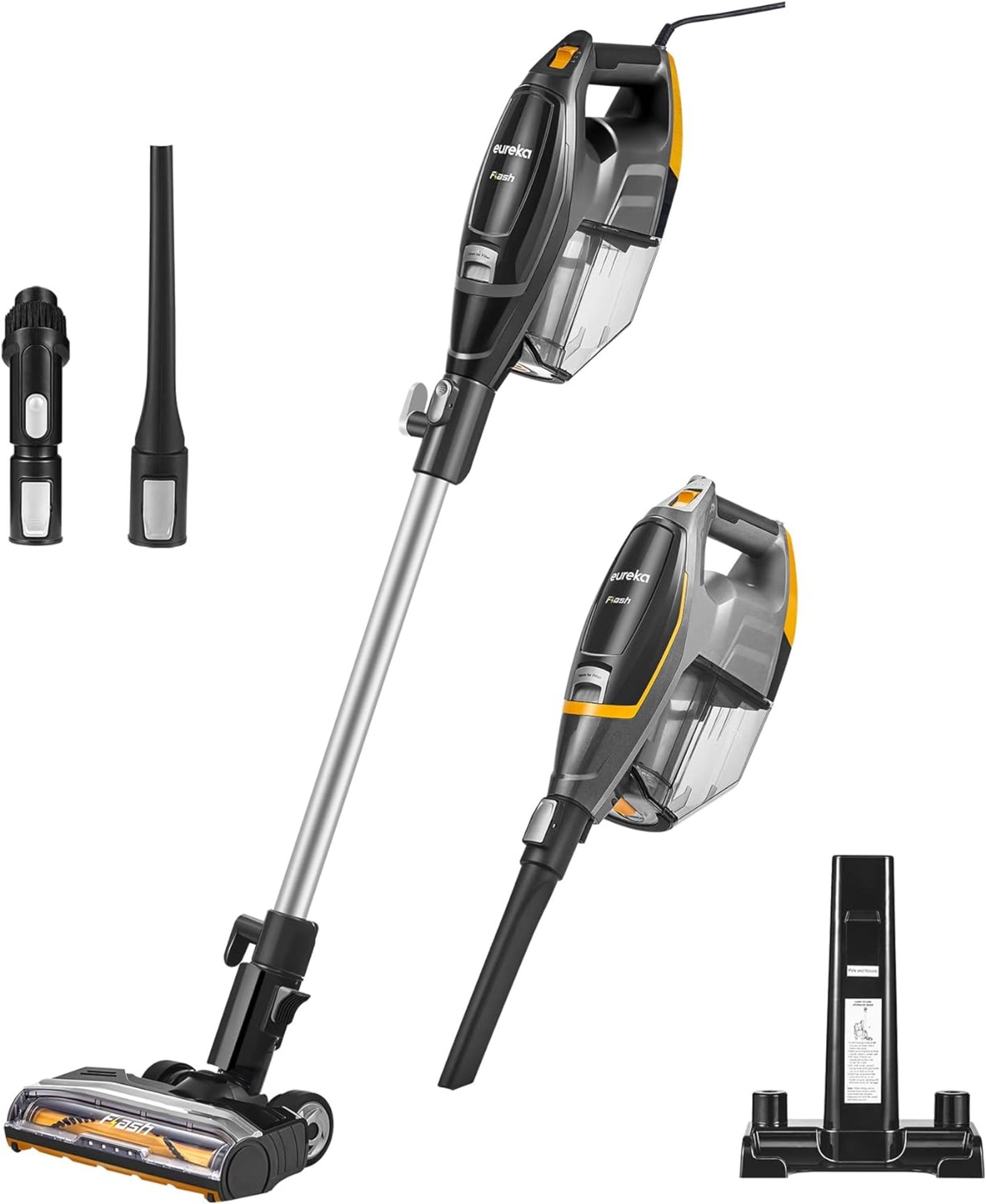 TRADE LOT 6 X BRAND NEW Eureka NES510 2-in-1 Corded Stick & Handheld Vacuum Cleaner, 400W Motor