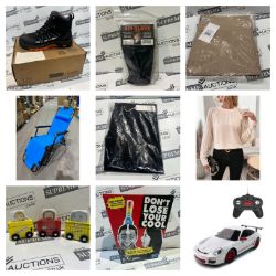 TRADE LIQUIDATION SALE INCLUDING GARDEN FURNITURE, TOOLS, TOYS, HOMEWARES, COSMETICS, CLOTHING, ELECTRIC SCOOTERS, BURBERRY BAGS AND MORE