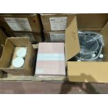 MIXED LOT INCLUDING LIGHTING, BEDDING, WOVEN STORAGE BASKET SETS ETC R11-4