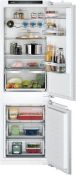 Siemens KI86NVFE0G iQ300 Built-in fridge-freezer with freezer at bottom 177.2 x 54.1 cm flat