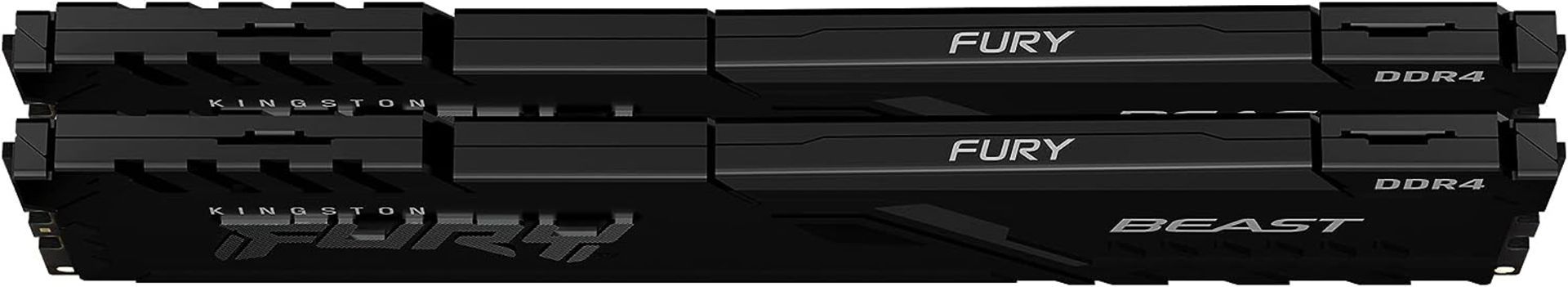 3x BRAND NEW FACTORY SEALED KINGSTON Fury Beast DDR4 16GB Kit (KF432C16BBK2/16). RRP £49.99 EACH. - Image 2 of 5