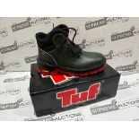7 X BRAND NEW PAIRS OF TUF PROFESSIONAL WORK BOOTS SIZE 6 R10-4