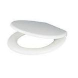 10 X CARILLO WHITE TOILET SEATS R18.2