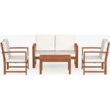 BRAND NEW JOHN LEWIS 4-Seater Garden Lounging Table & Chairs Set. RRP £898.50. Upgrade your garden