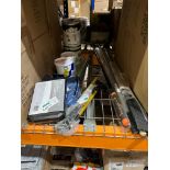 MIXED LOT INCLUDING ROUGHNECK WRECKING BARS, NATURAL PUTTY, CUPRINOL, MAGNUSSON TOOLS ETC R10-4