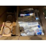 MIXED LOT INCLUDING 96 ROLLS OF TAPE AND 3M COVERALLS R9-10