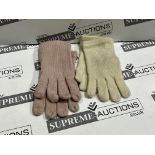 300 X BRAND NEW PAIRS OF WINTER GLOVES IN VARIOUS COLOURS R9-1