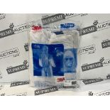 2 X BRAND NEW PACKS OF 20 3M XL PROTECTIVE COVERALLS EXP NOV 2025 RRP £210 PER PACK R15-8