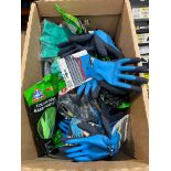 70 X BRAND NEW PAIRS OF ASSORTED WORK GLOVES IN VARIOUS DESIGNS AND SIZES R15-7
