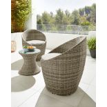 NEW & BOXED Luxury 3 Piece Pula Bistro Lounge Set. RRP £399.99. (ERC) This modern durable set is