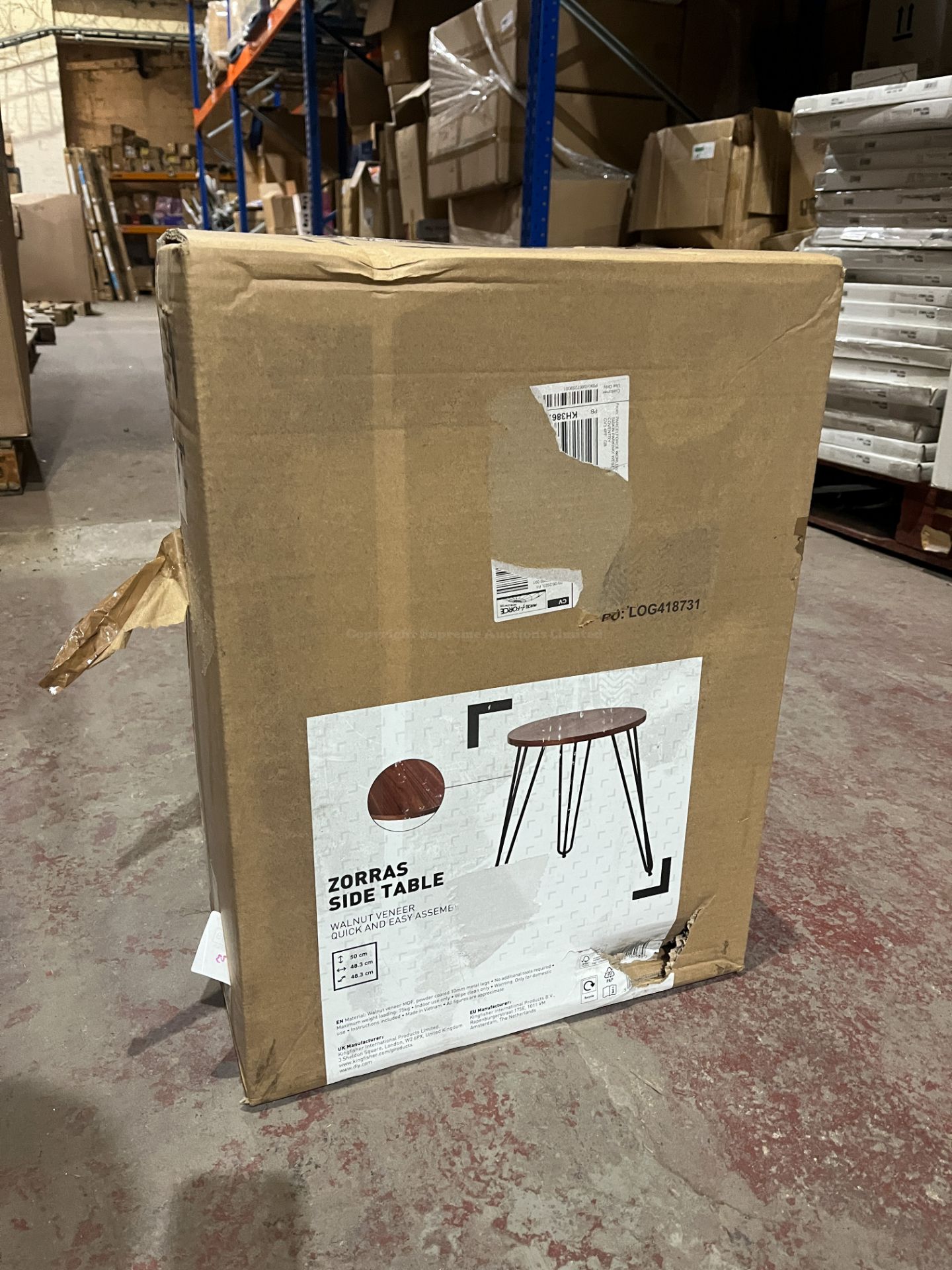BRAND NEW ZORRAS SIDE TABLE R11-11