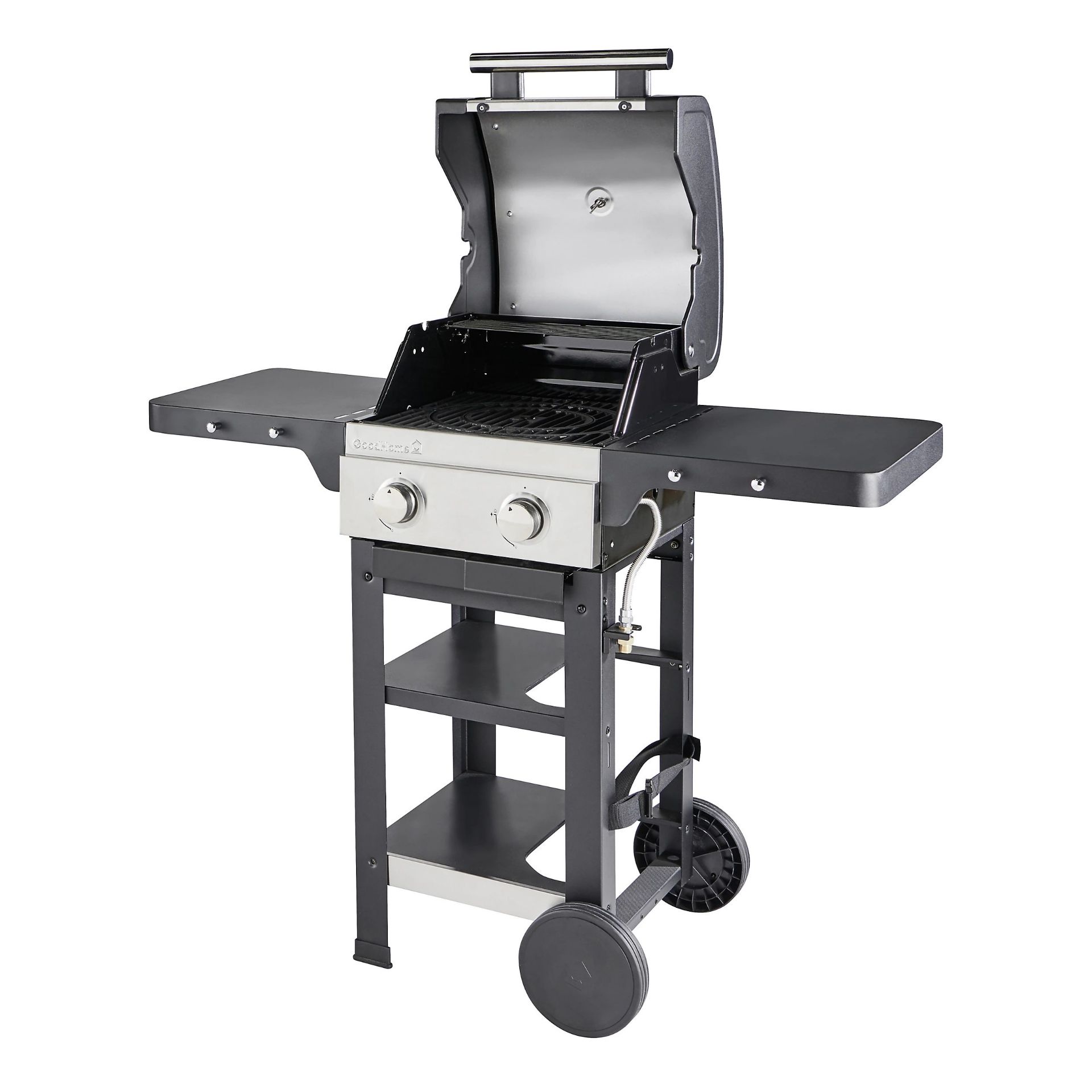 BRAND NEW OWSLEY 2.0 BLACK 2 BURNER GAS BBQ R15-4 - Image 2 of 10