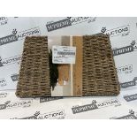 8 X BRAND NEW NATURAL RATTAN TREE SKIRTS R15-8