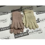 300 X BRAND NEW PAIRS OF WINTER GLOVES IN VARIOUS COLOURS R9-1