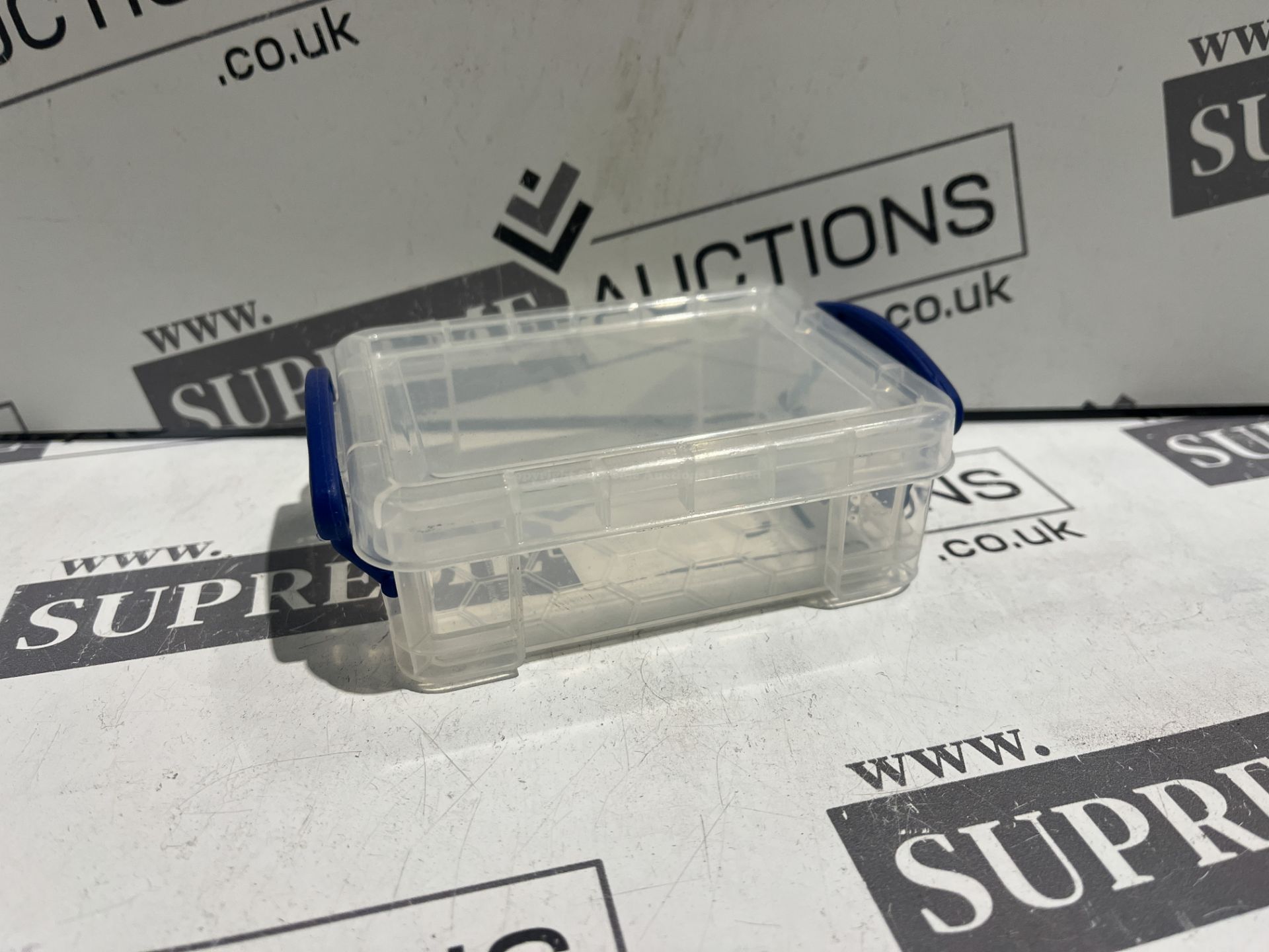 60 X BRAND NEW 0.2L REALLY USEFUL CLEAR STORAGE CONTAINERS R3-7
