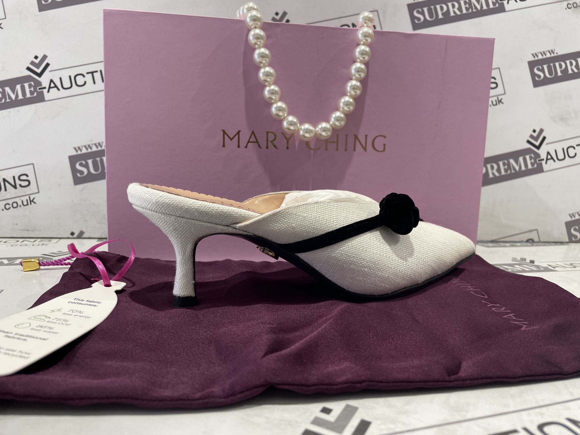 3 X PAIRS OF MARY CHING SHOES IN VARIOUS DESIGNS AND SIZES RRP £399-699 EACH S1.5 - Image 2 of 4