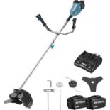 BRAND NEW WESCO 2 IN 1 BRUSH CUTTER WITH GRASS TRIMMER R4-5