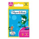 144 X BRAND NEW PACKS OF 8 ASSORTED PAPERMATE COLOURING CRAYONS