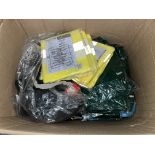 100 PIECE MENS WORKWEAR LOT INCLUDING HI VIS TROUSERS, TOPS ETC SS20 S1