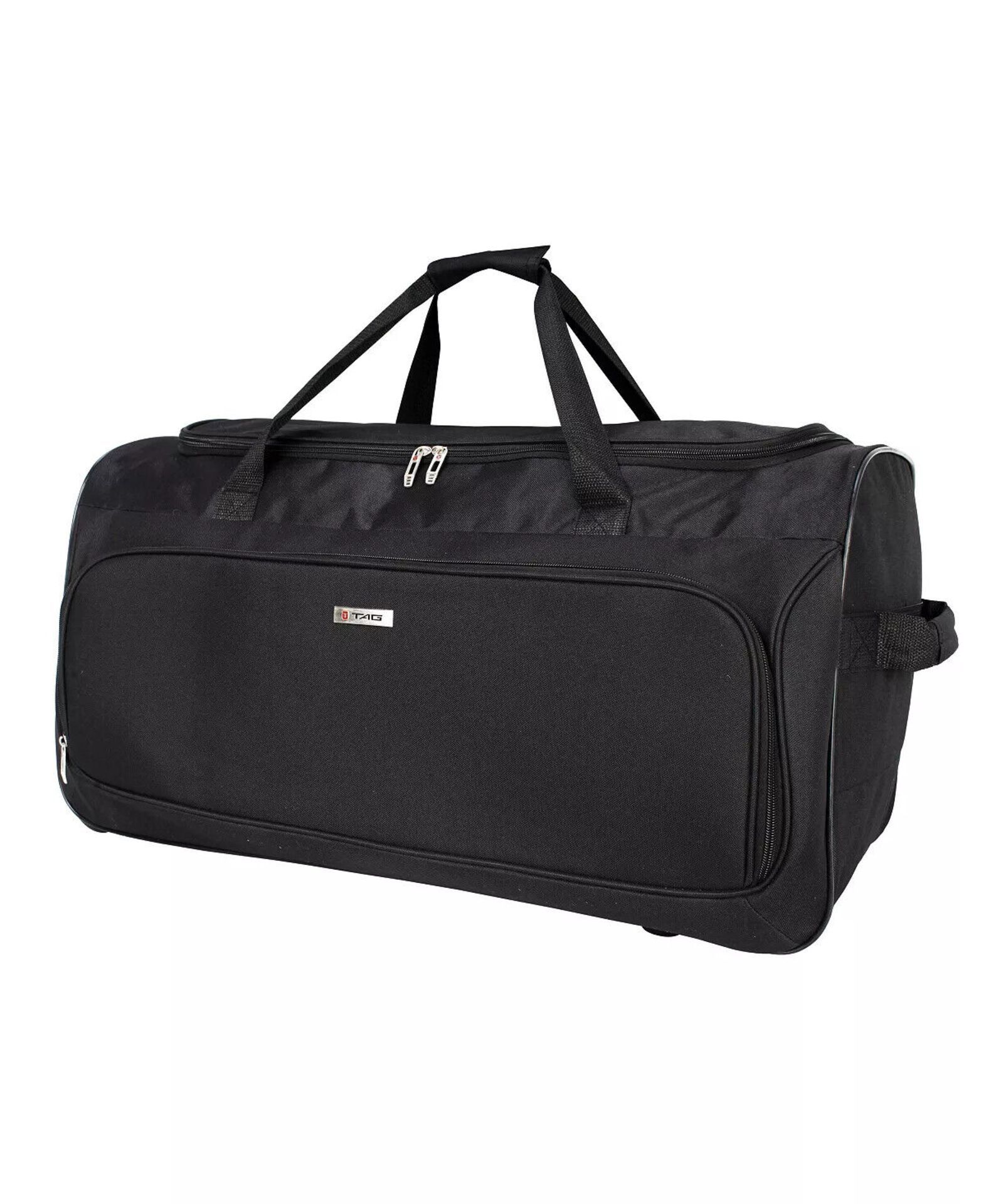 Trade Lot 5 x New Set OF TAG Ridgefield Black 5 Piece Softside Luggage Set. RRP $300 R5.7. This - Image 4 of 5