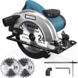 BRAND NEW WESCO 1400W CIRCULAR SAW R4-7