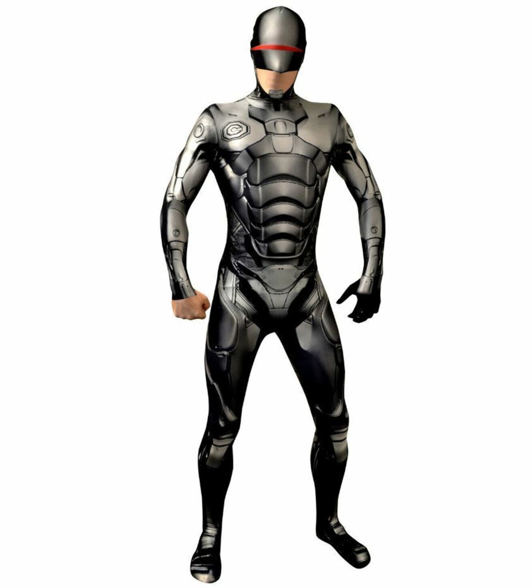 30 X BRAND NEW ROBOCOP MORPH SUITS FANCY DRESS SIZE LARGE R17-5