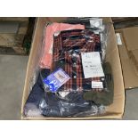 50 PIECE MIXED MENSWEAR LOT INCLUDING BOSS, PENGUIN ETC IN VARIOUS DESIGNS AND SIZES SS3 S1