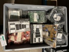 115 PIECE MIXED TECH LOT INCLUDING MOTHERBOARDS, LAPTOP BATTERIES ETC S1-12